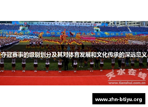 夺冠赛事的级别划分及其对体育发展和文化传承的深远意义