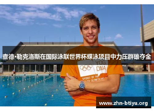 查德·勒克洛斯在国际泳联世界杯蝶泳项目中力压群雄夺金